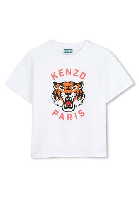 T-shirt con stampa KENZO KIDS | K6167610P